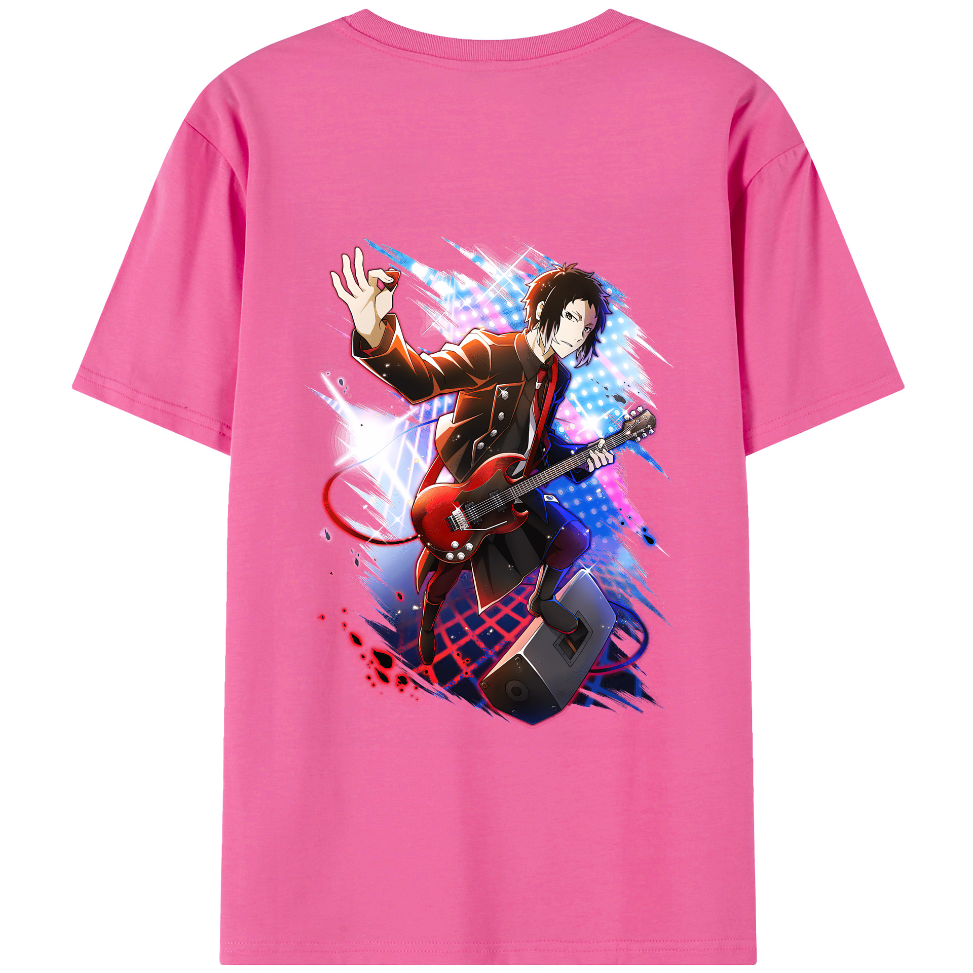 （画像用） 文豪ストレイドッグス Bungo Stray Dogs レディース半袖Tシャツ(バックプリント)